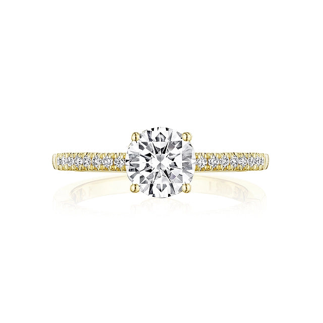 Tacori 14K Yellow Gold Coastal Crescent Semi Mount Diamond Ring