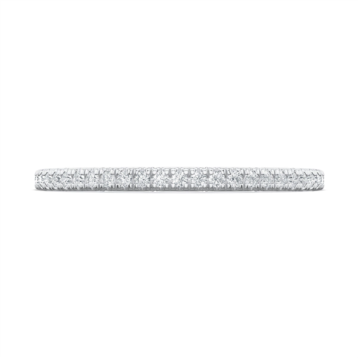 Tacori 18K White Gold 2.2mm Diamond Band