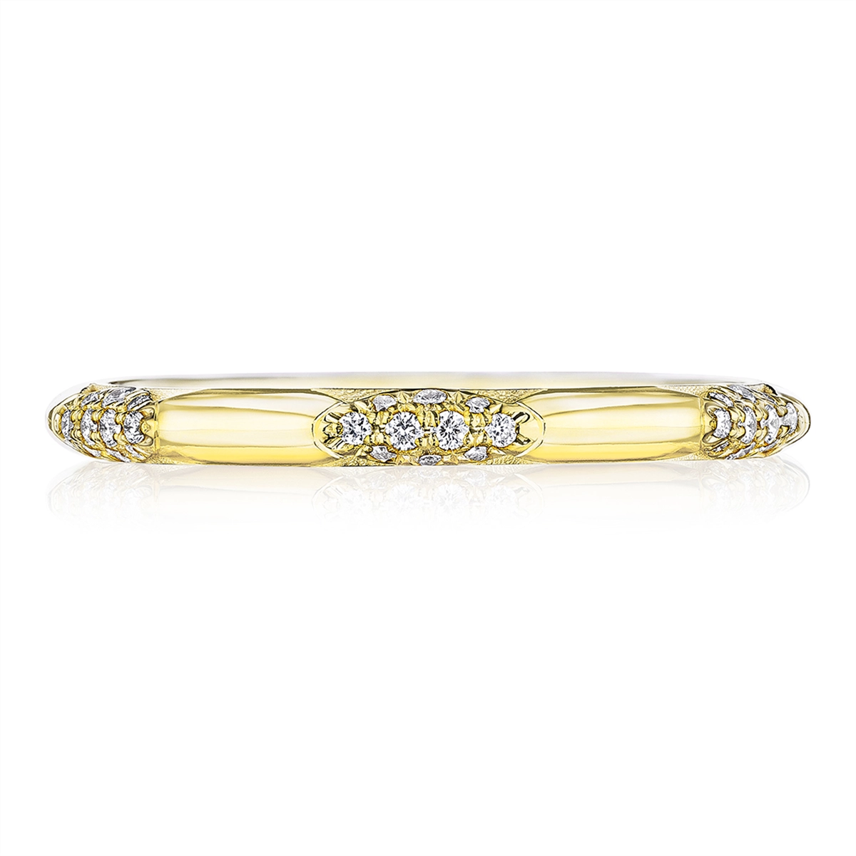 Tacori 18K Yellow Gold Founders Diamond Band