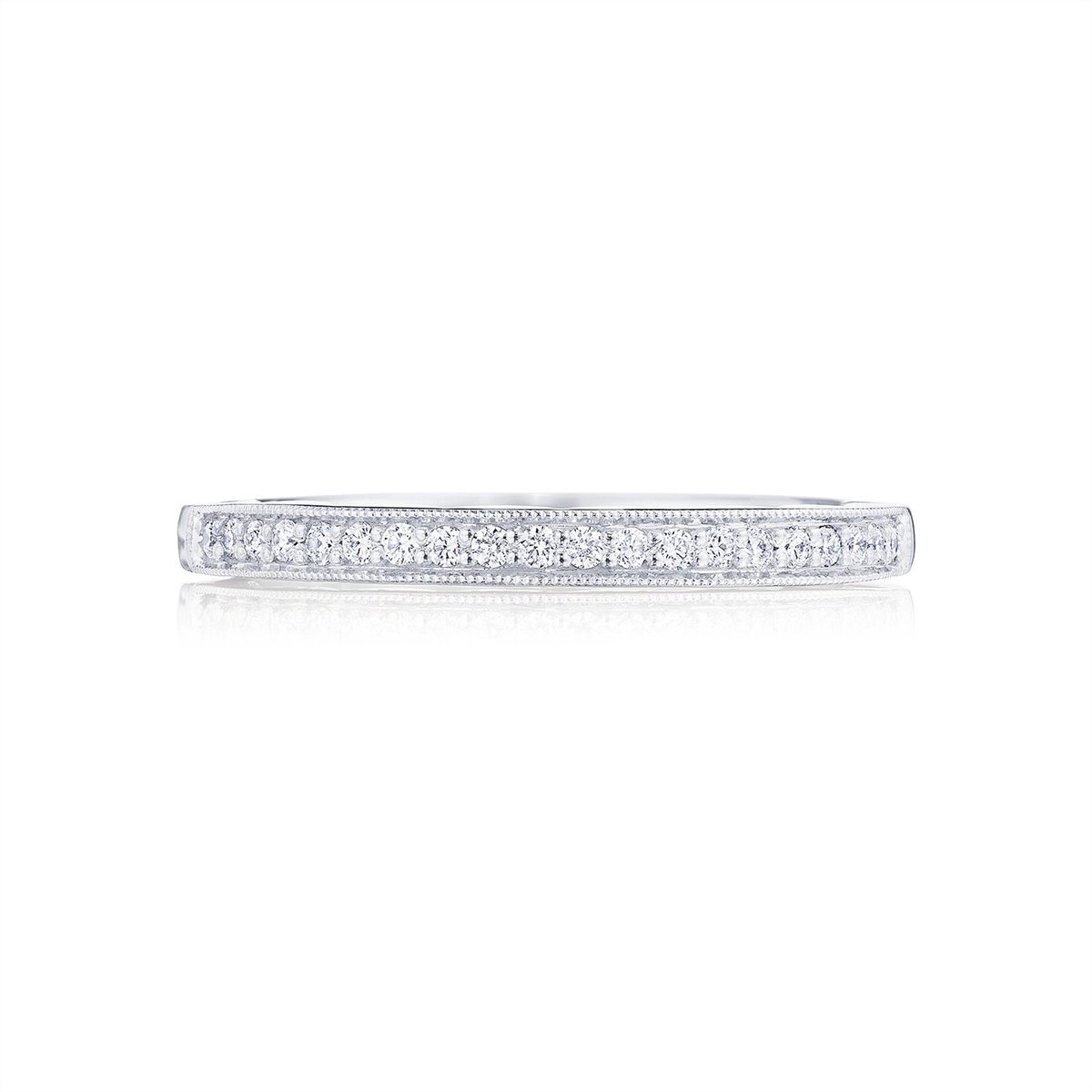 Tacori Coastal Crescent 14K White Gold Diamond Band