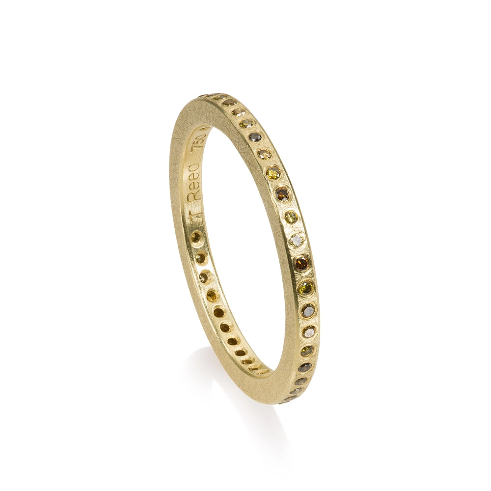 Todd Reed Autumn Diamond Eternity Band