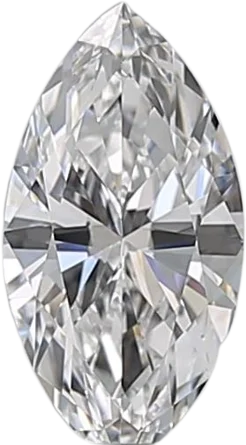 0.5 Carat E IF Marquise Natural Diamond