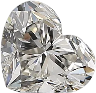 0.72 Carat J VVS2 Heart Natural Diamond