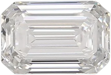 0.78 Carat D vs1 Emerald Lab Diamond