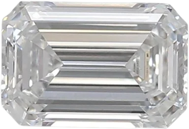 0.9 Carat D vvs2 Emerald Lab Diamond