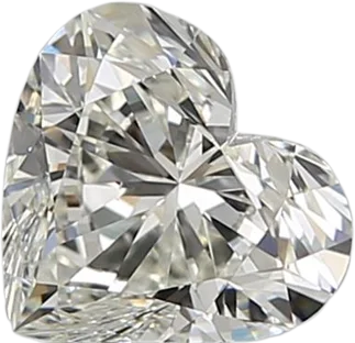 0.9 Carat J VS2 Heart Natural Diamond