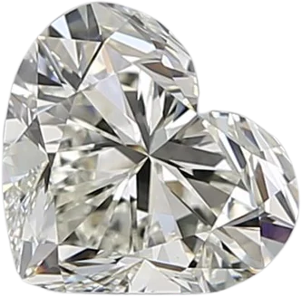 0.9 Carat J VVS2 Heart Natural Diamond