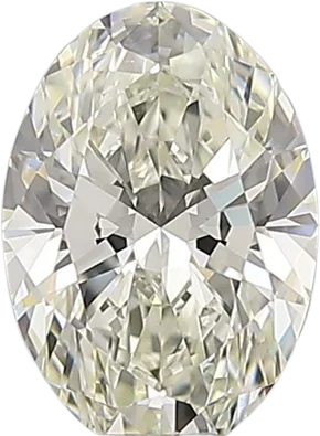 0.9 Carat K VS1 Oval Natural Diamond