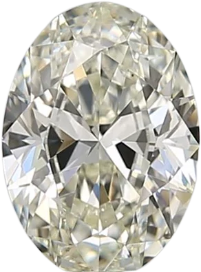 0.9 Carat K VS1 Oval Natural Diamond