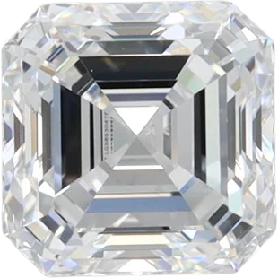 0.91 Carat D VS1 Asscher Lab Diamond