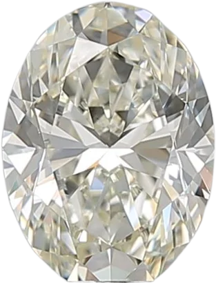 0.91 Carat K VS1 Oval Natural Diamond