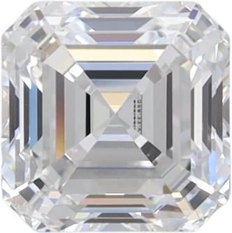 0.92 Carat D VVS2 Asscher Lab Diamond