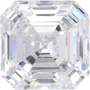 1.01 Carat E VS2 Asscher Lab Diamond