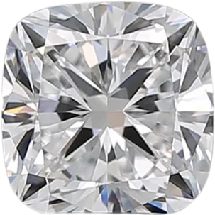 1.01 Carat D VVS2 Cushion Natural Diamond