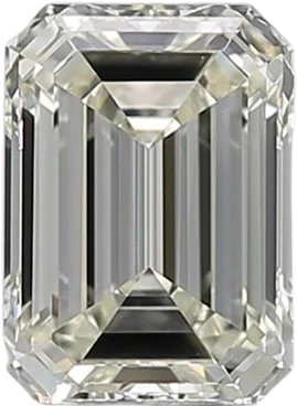 1.01 Carat K VVS2 Emerald Natural Diamond