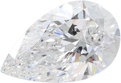 1.01 Carat D IF Pear Lab Diamond