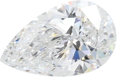 1.01 Carat D VVS1 Pear Lab Diamond