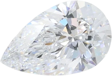 1.01 Carat D VVS1 Pear Lab Diamond