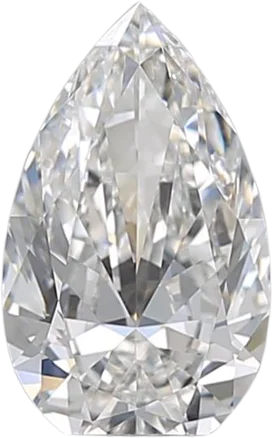 1.01 Carat E VVS1 Pear Natural Diamond