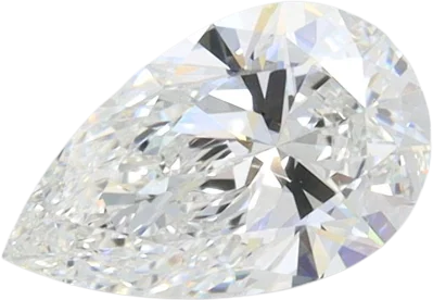 1.01 Carat E VVS2 Pear Lab Diamond