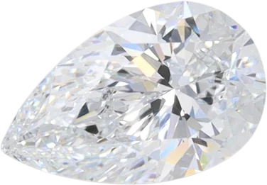 1.01 Carat E VVS2 Pear Lab Diamond