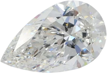 1.01 Carat F VVS2 Pear Lab Diamond