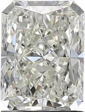 1.01 Carat J VVS1 Radiant Natural Diamond