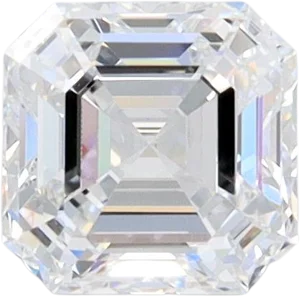 1.02 Carat E VS2 Asscher Lab Diamond