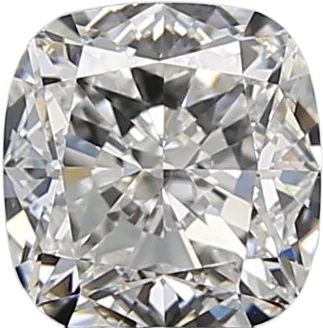 1.02 Carat G VVS2 Cushion Natural Diamond