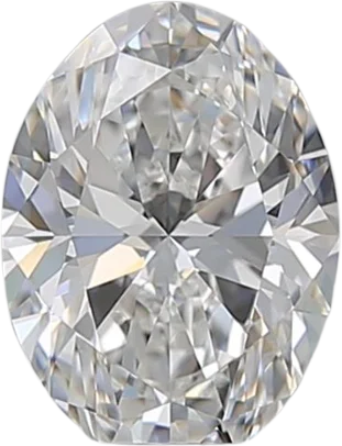 1.02 Carat E VVS1 Oval Natural Diamond