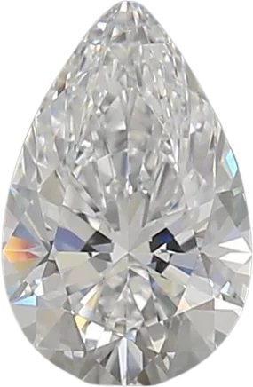 1.02 Carat D VVS1 Pear Lab Diamond