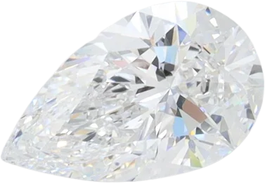 1.02 Carat D VVS1 Pear Lab Diamond