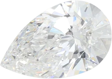 1.02 Carat E VVS2 Pear Lab Diamond