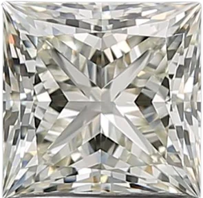 1.02 Carat J IF Princess Natural Diamond