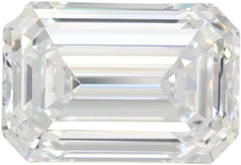 1.03 Carat D VVS2 Emerald Lab Diamond