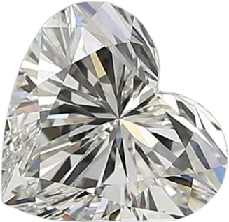 1.03 Carat I VVS1 Heart Natural Diamond