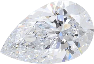 1.03 Carat E VVS2 Pear Lab Diamond