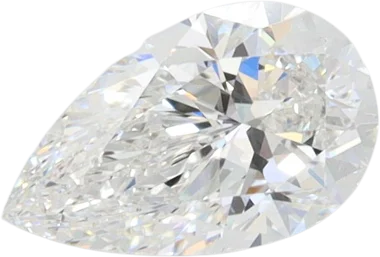 1.03 Carat E VVS2 Pear Lab Diamond