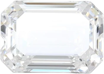 1.04 Carat D VVS2 Emerald Lab Diamond