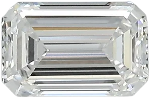 1.04 Carat E VVS2 Emerald Lab Diamond