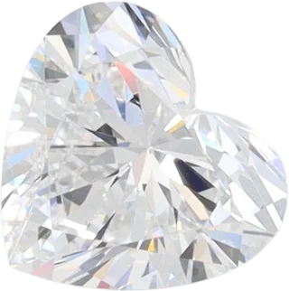 1.04 Carat D VVS2 Heart Lab Diamond