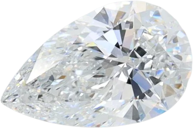 1.04 Carat E VVS2 Pear Lab Diamond