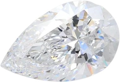 1.06 Carat E VVS2 Pear Lab Diamond