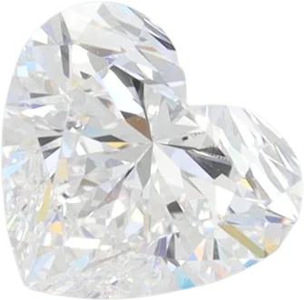 1.07 Carat D VVS2 Heart Lab Diamond