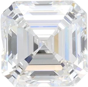 1.09 Carat D VVS2 Asscher Lab Diamond