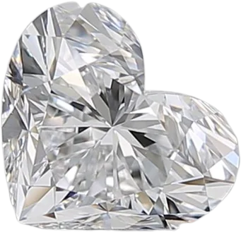 1.11 Carat D VS1 Heart Natural Diamond