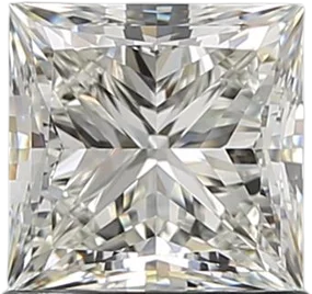 1.12 Carat I VVS1 Princess Natural Diamond