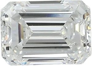 1.31 Carat E VVS2 Emerald Lab Diamond