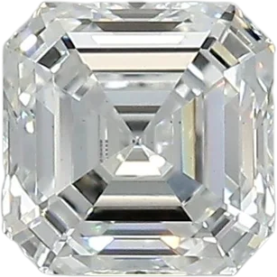 1.48 Carat E VS2 Asscher Lab Diamond