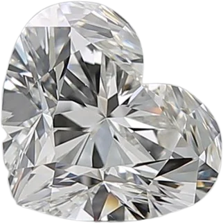 1.5 Carat H VS2 Heart Natural Diamond